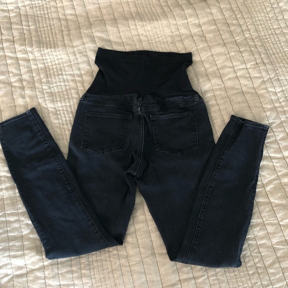 Articles of Society Maternity Skinny Jeans - Dark Wash - Size 27 - Picture 3 of 4